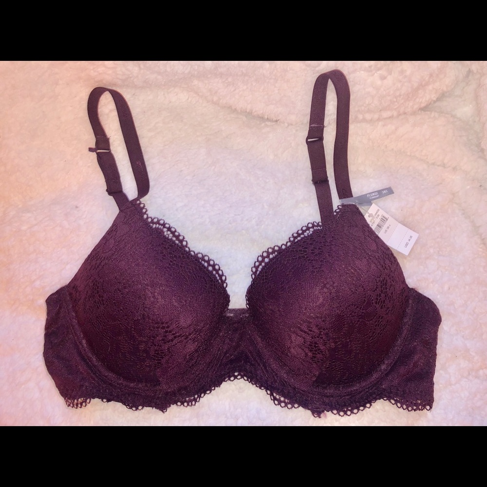 Aerie Real Happy Plunge Push-Up Bra